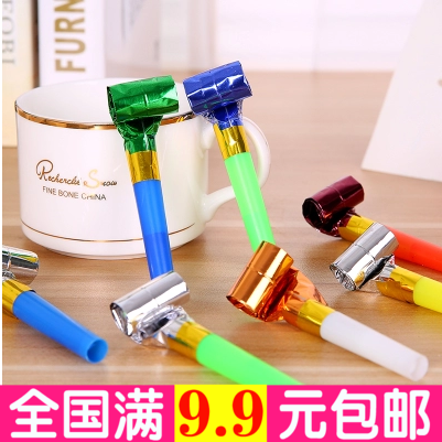 儿童玩具生日吹龙吹吹卷派对助兴搞怪口哨吹龙创意儿童生日礼物