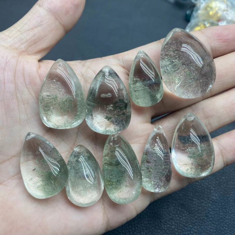 纯天然绿幽灵吊坠一物一图正品男女款红幽灵挂坠送挂绳