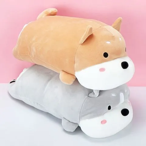 睡觉男女可爱抱枕公仔玩偶生日礼物趴姿舒适趣味小狗小狗毛绒玩具