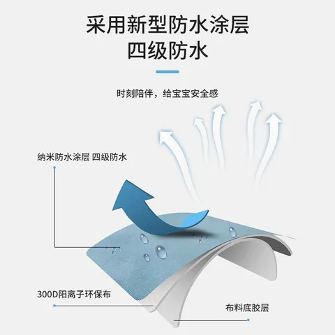 宝宝童车遮雨罩防雨罩婴儿遛娃神器保暖罩手推车通用型挡风遛娃车