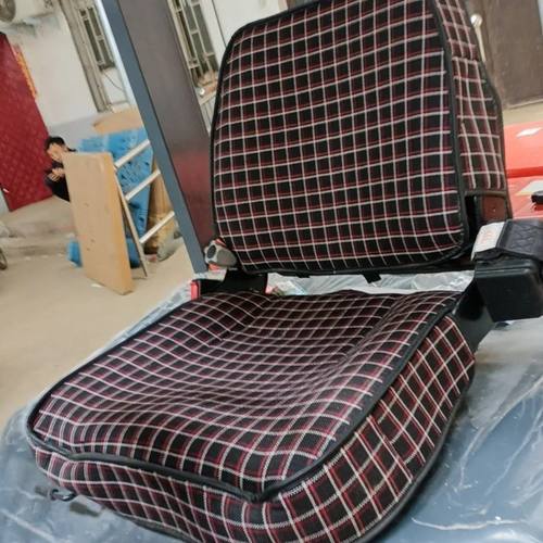 叉车亚麻座套合力龙工柳工叉车座套杭州叉车座椅套全包四季通用