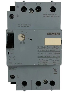 原装正品 西门子 3VS1640断路器-1MR00 36-52A MQ MP MN MM ML40A