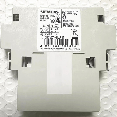 原装正品西门子辅助触点 3RH5921-1DA11 S00 1NO+1NC