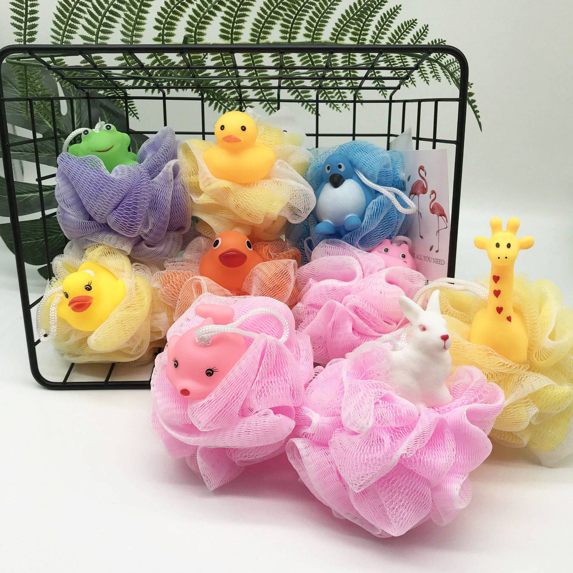 儿童泡泡沐浴球宝宝洗澡浴球浴花婴儿泡澡球浴花球浴球花洗澡球