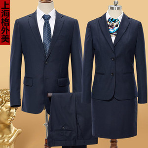 上海职业装专业订做白领上班西装工作服四季商务工装套装西服定制