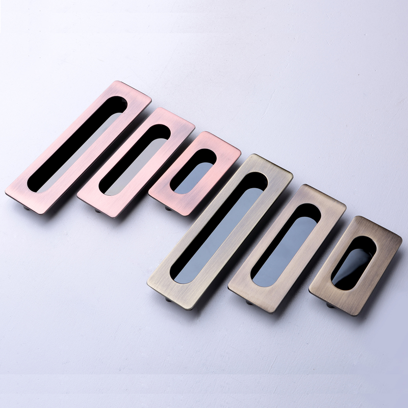 顶耐现代简约欧式推拉门仿古橱柜衣柜门抽屉门暗扣暗拉手暗装隐藏