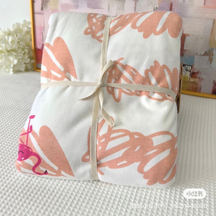 天竺棉纯棉被套全棉单人柔软亲肤针织棉学生宿舍160*210祼睡被罩