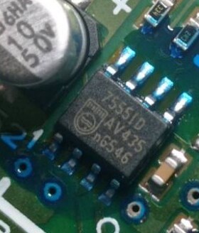 7555ID ICM7555ID 本田雅阁飞度思域 CRV仪表背光易损芯片IC芯片