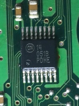 14051B 密脚16脚位 尼桑氧传感器驱动芯片通病