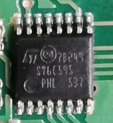 STPIC6C595TTR ST/逻辑芯片 TSSOP16 全新原装进口正品 ST6C595