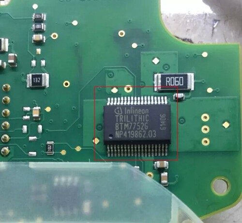TRILITHIC BTM7752G 奔驰转向角电源IC芯片模块 全新进口现货