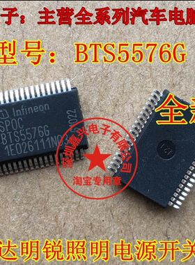 BTS5576G 大众斯柯达明锐电脑板行车灯电源驱动开关芯片现货