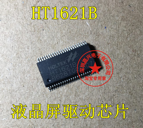 HT1621B 汽车仪表芯片 液晶屏驱动芯片 贴片SOP48脚 现货