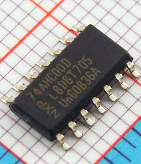 74AHC00 74AHC00D SOP14封装 逻辑芯片 全新原装现货 可直拍