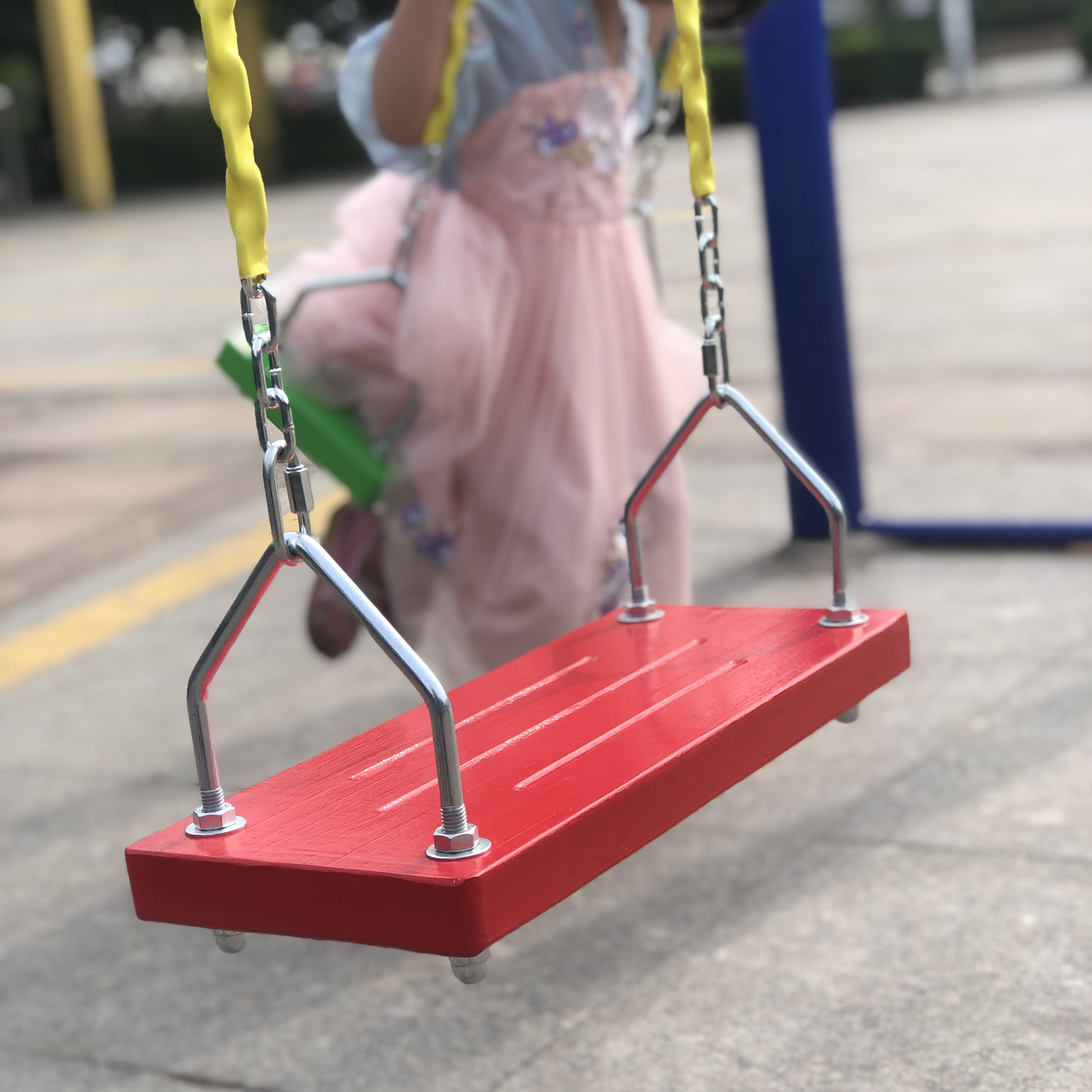 实木秋千成人儿童小孩学校悬挂