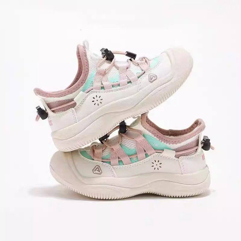 真皮版童鞋儿童运动鞋女2026夏季新款软底透气休闲鞋轻便女童鞋