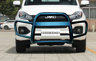 江铃宝典汽车全系加厚前护杠保险杠改装件定制杠踏板后杠防滚架