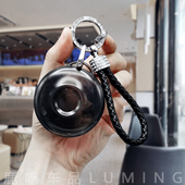 适用奔驰smart精灵一号钥匙扣斯玛特车巴博斯高级简约挂件套壳