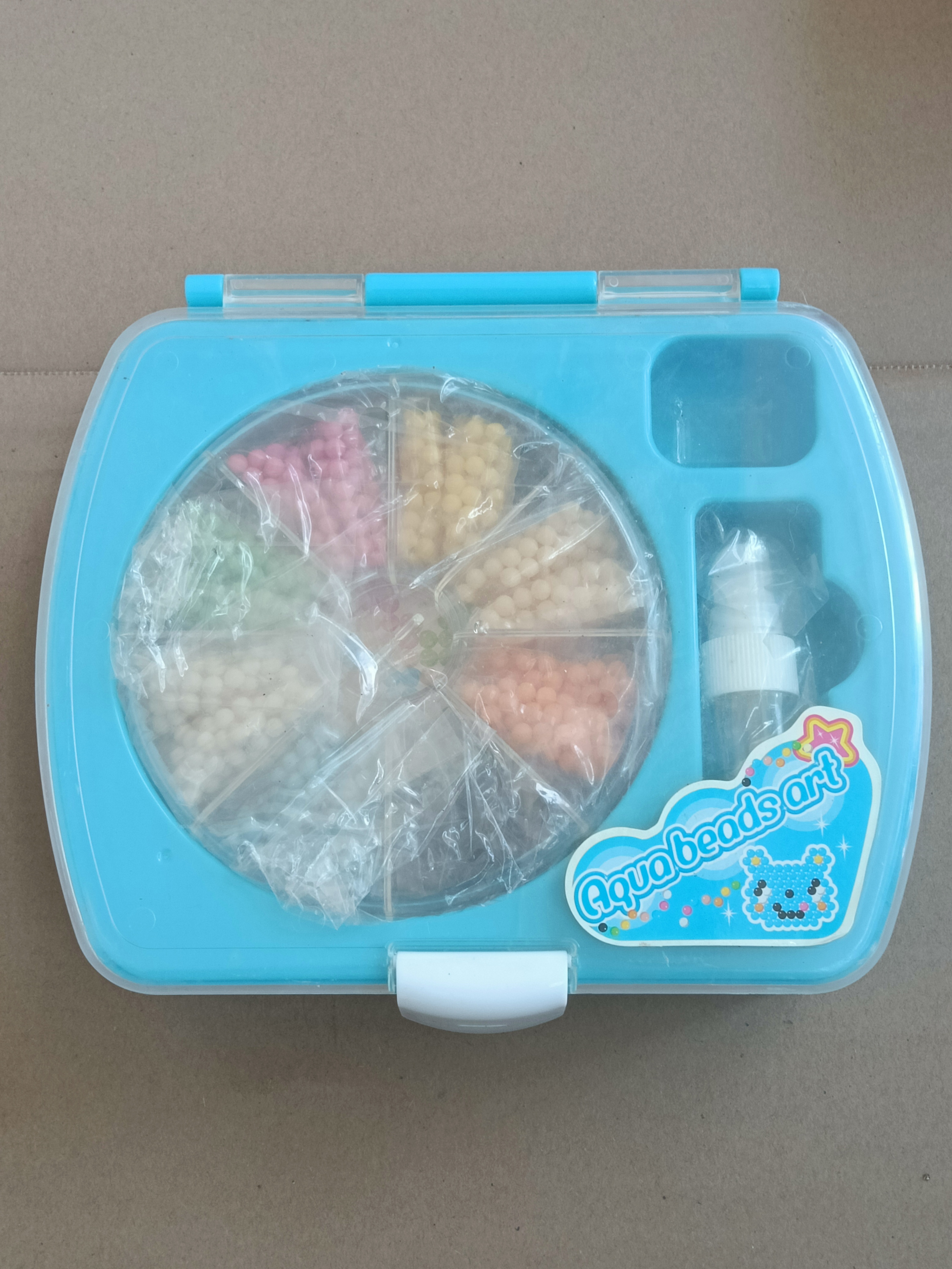 水雾魔珠aquabeads老货库存清货女孩手工儿童拼豆diy