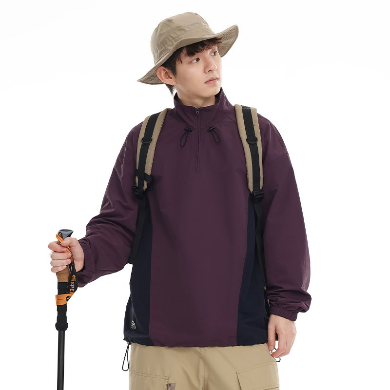 官方正品新款春秋冲锋衣户外运动防风防水外套家庭旅游登山服男式