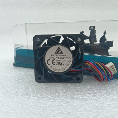台达TAA0412CD 4020 12V 0.60A四线PWM温控大风量散热风扇40*20MM