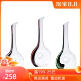 Высококлассный декантер для вина, галстук-бабочка в форме сердца, диспенсер для вина для домашнего использования, карманная фляжка, легкий роскошный стиль