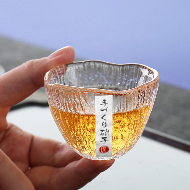 高颜值金边小酒杯个性可爱果酒杯