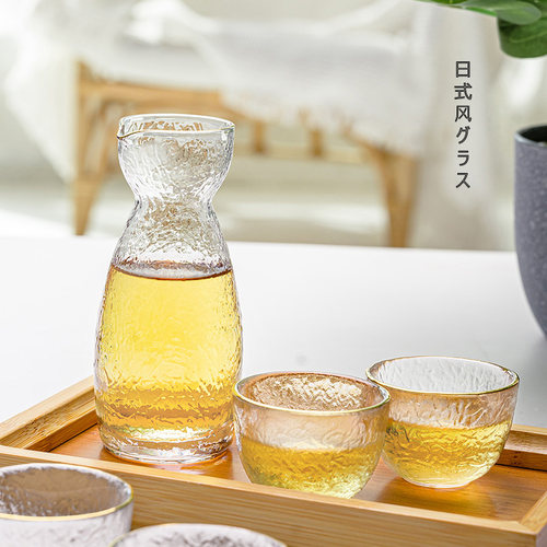 日式冰梅酒白酒杯米酒清酒壶酒具