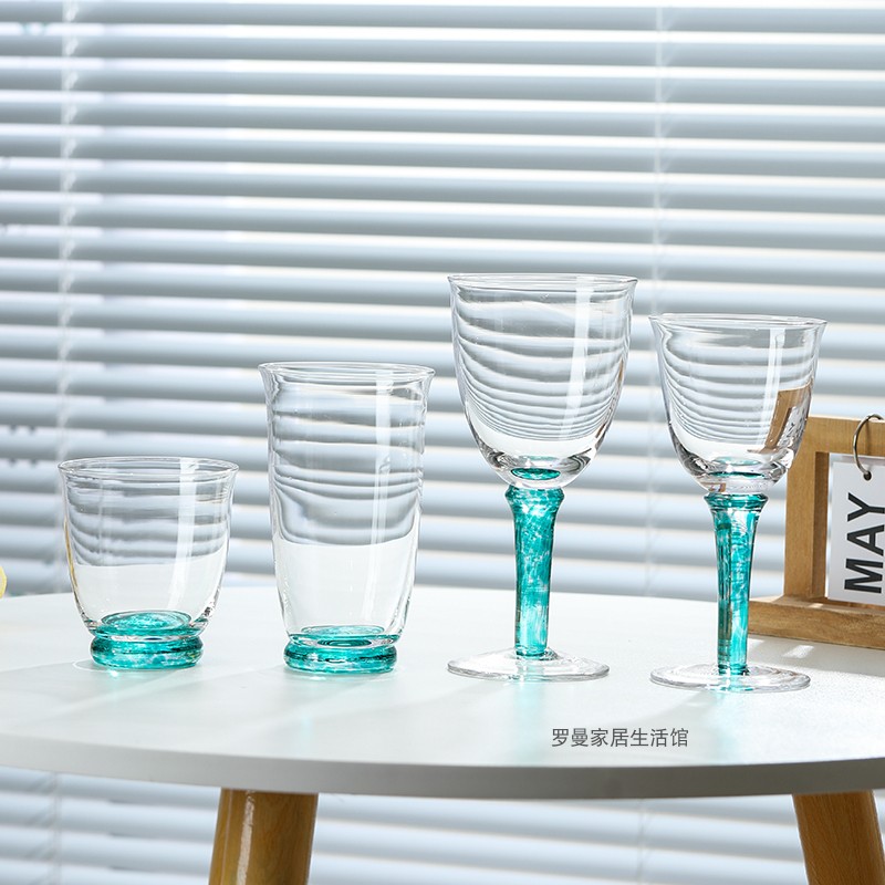 高颜值郁金香红酒杯起泡酒甜酒杯