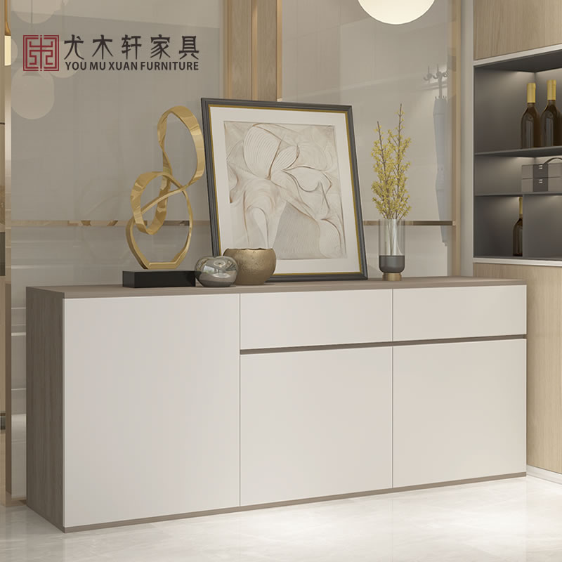 北欧餐边柜现代简约餐厅储物柜茶水柜多功能餐柜边柜玄关柜家用