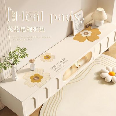 电视柜桌垫长条桌布轻奢高级感防水可裁剪鞋柜餐边柜台面保护垫子