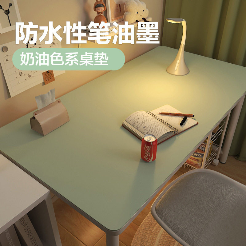 竹月阁纯色皮革环保电脑书桌垫图片