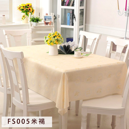 PVC田园桌布防水免洗塑料布艺餐桌布软玻璃台布防油桌垫茶几垫
