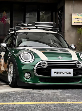 电动J01宝马mini拉花车贴clubmanF55F56R60F54引擎机盖贴纸cooper