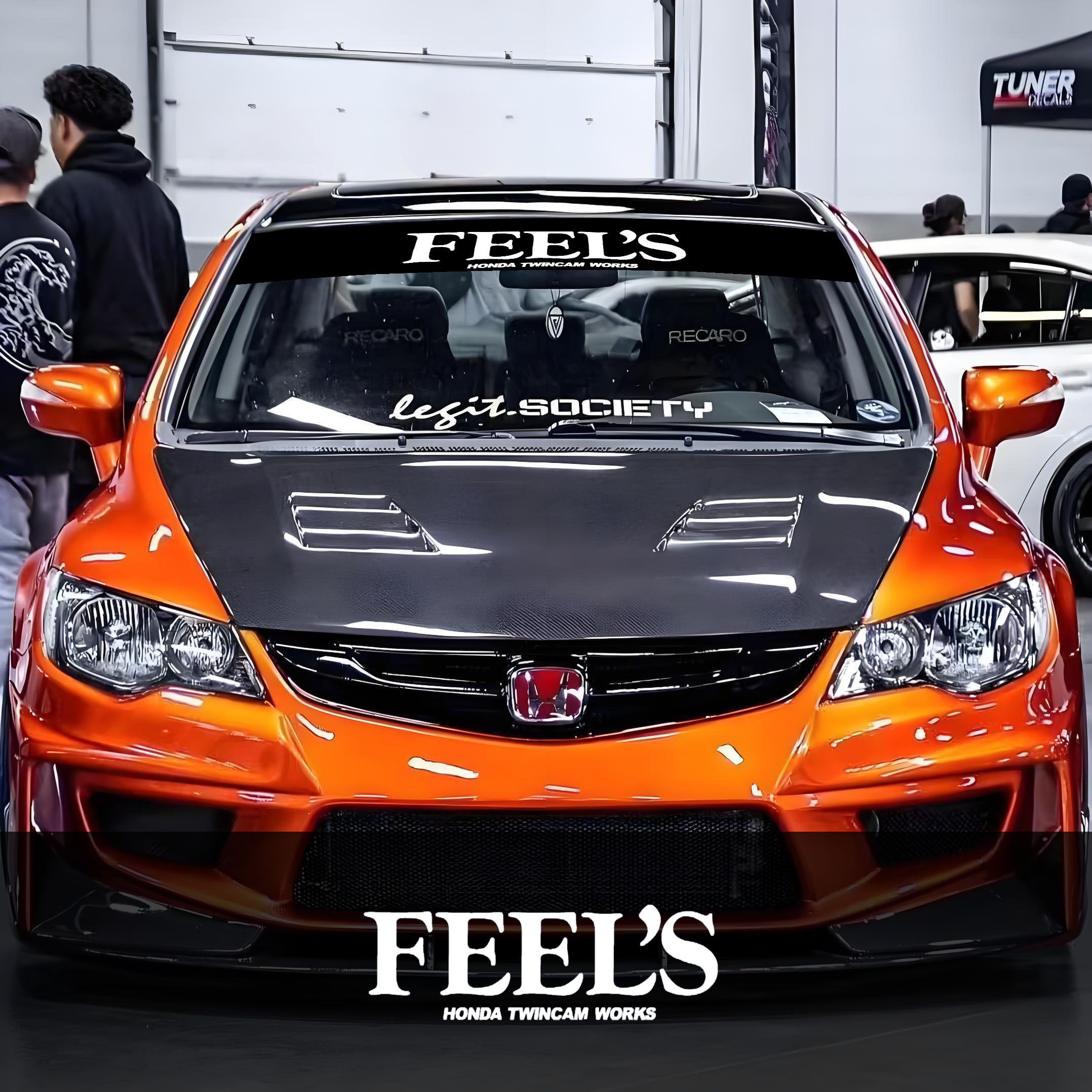 适用于Feel's改装汽车贴纸