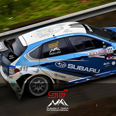 斯巴鲁雪山JDM汽车STI改装