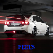 本田HONDA车身贴车门贴纸FD2改装 尾翼贴纸Feels扰流前唇车贴拉花