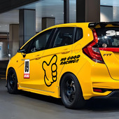 JDM GOOD 个性 Racing大阪JDM LOOP环状线汽车贴纸划痕飞度思域