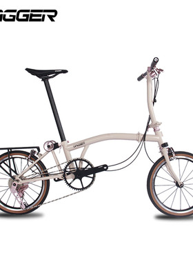 DAGGER国布小布折叠自行车7速碳纤维夹器推行349自行车CNC配件