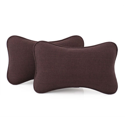 车侍郎 汽车头枕 护颈枕 新款四季通用 枕垫 车用骨头枕一对装