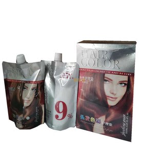 聚生缘染膏 香水蜡染补水护理 植物生态焗油染 彩色 盖白 补色剂