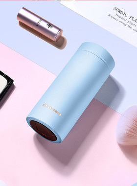 hasacasa迷你保温杯便携小号水杯女士小巧容量200ml刻字杯子