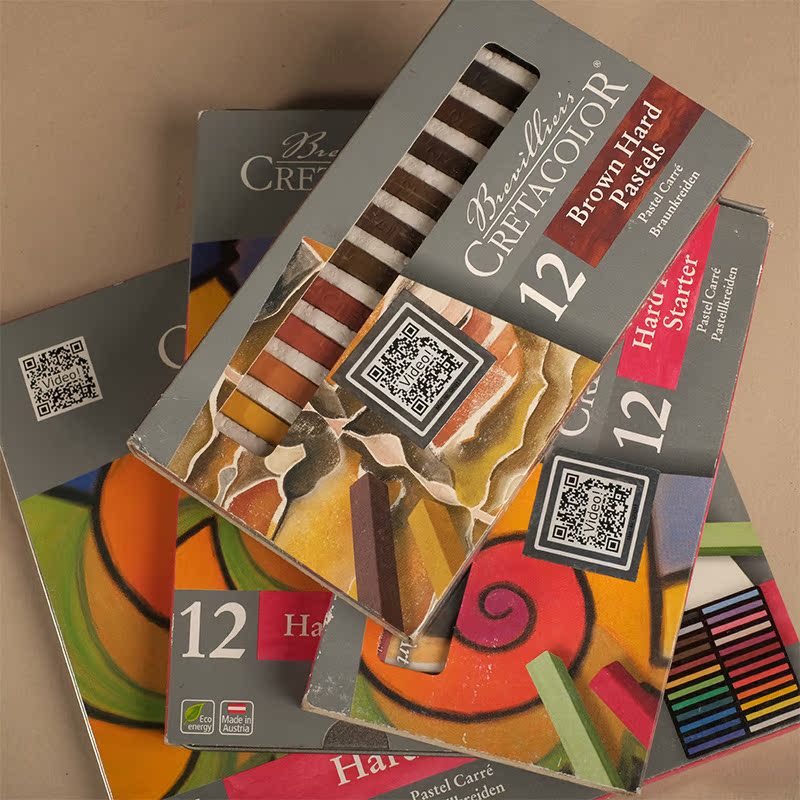 进口粉彩棒色粉条初学者绘画套装