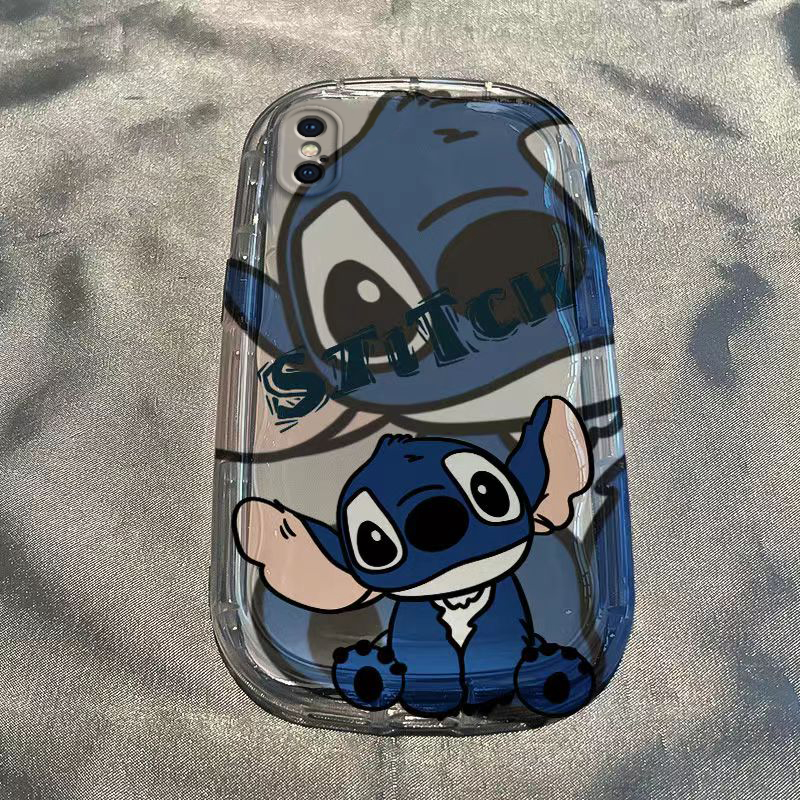 苹果x手机壳可爱史迪仔