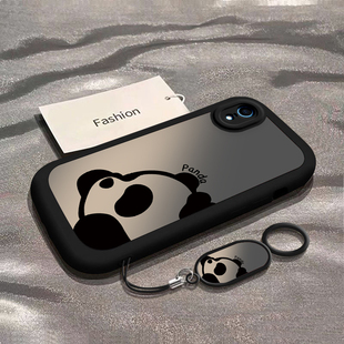 苹果16promax 11硅胶xs软壳iPhonex渐变熊猫5s678plus全包防摔se男女 适用苹果XR手机壳xsmax新款