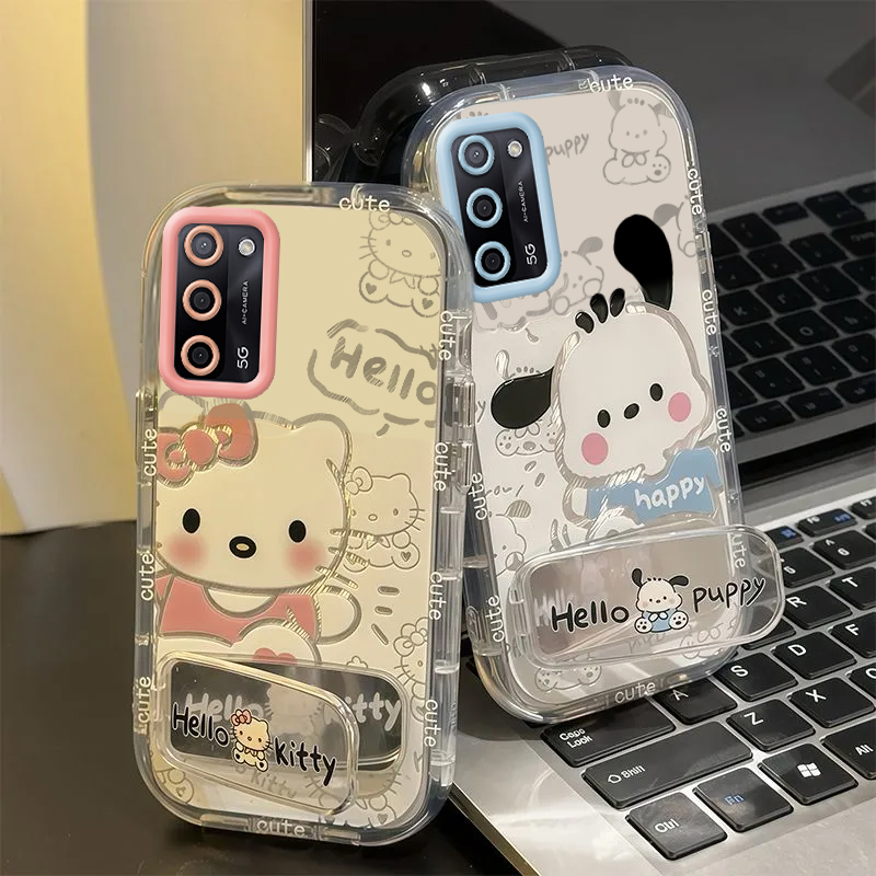 oppoA55手机壳oppoPEMM20套oppo新款PEMM00啊opa全包oppa防摔PEMMOO镜面opp0pp0ppo555g男A55S5g女OP情侣kt猫