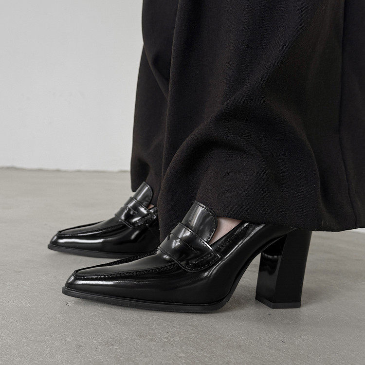 法式复古小皮鞋秋季新款尖头中口粗跟高跟鞋复古优雅通勤女士单鞋,户外/登山/野营/旅行用品,登山鞋/徒步鞋,淘宝优惠券,粉丝福利购,淘宝优惠卷