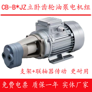 2.5JZ立卧润滑油泵0.37 B6JZ B4JZ齿轮油泵电机CB 0.55KW B10