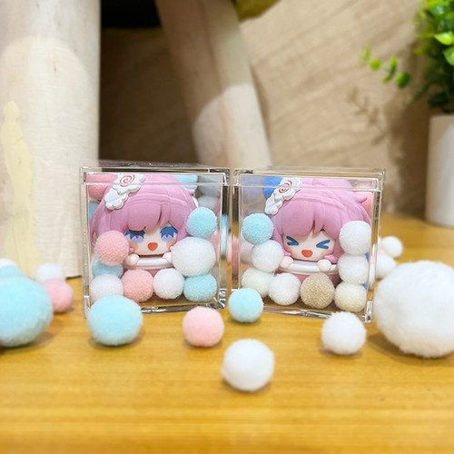 爱莉希雅叠叠乐收纳盒手办公仔