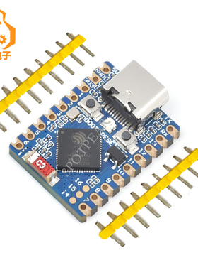 ESP32 S3迷你开发板ESP32-S3-Zero ESP32-S3FH4R2 WiFi 蓝牙